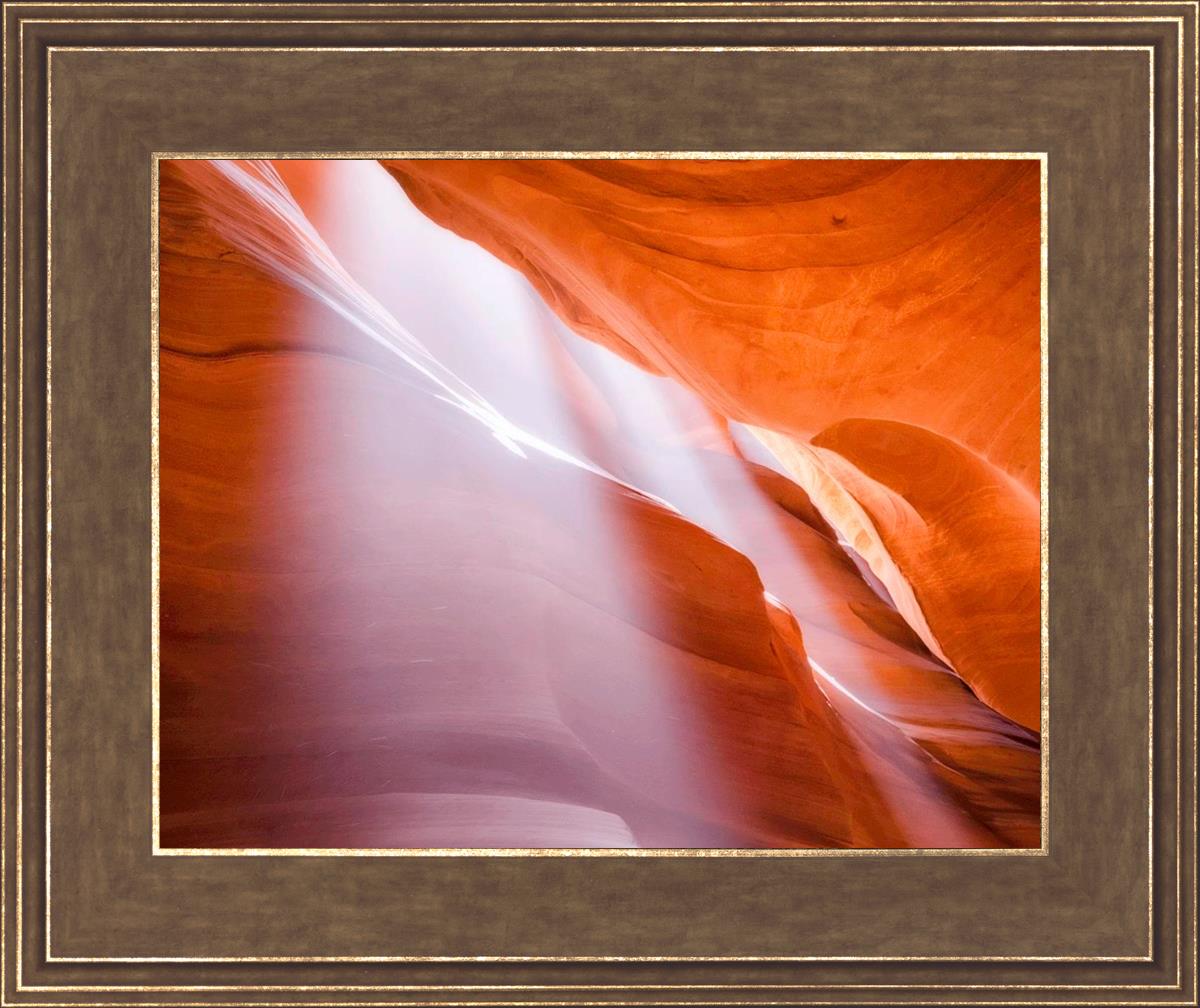 Stunning Antelope Canyon Light Shafts Wall Art - Natural Sunbeam Photography Print for Home & Office Decor - Perfect for Living Rooms, Bedrooms & Workspaces