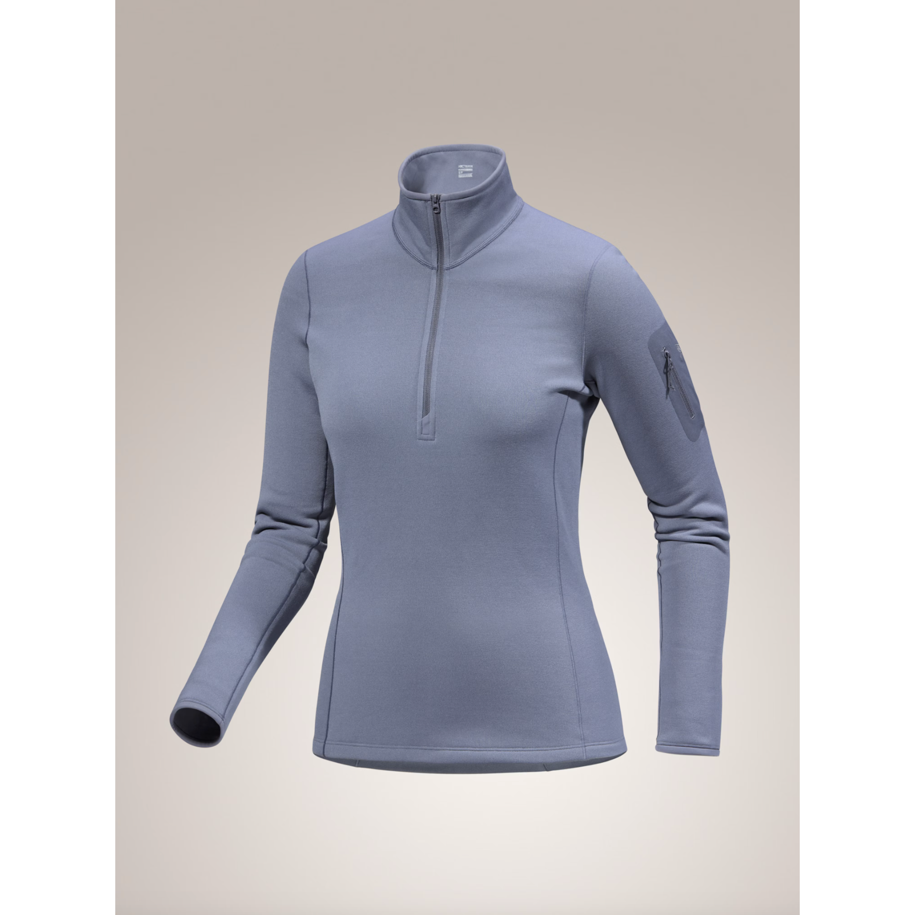 Arc'teryx Women's Kyanite Baselayer Zip Neck - Lightweight Fleece Jacket for Hiking, Running & Outdoor Activities | Moisture-Wicking & Breathable Mid Layer