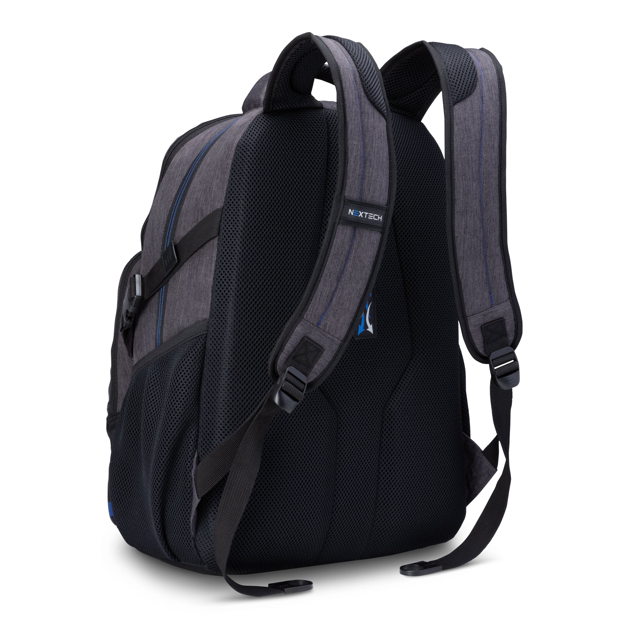 Nextech Professional Business Backpack for Men & Women - Waterproof Laptop Backpack with USB Charging Port - Perfect for Office, Travel, and Commuting