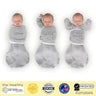 Omni Swaddle Sack Gray - Soft Baby Swaddle Blanket for Newborns & Infants - Perfect for Sleep, Swaddling & Comfort - BGB 0013