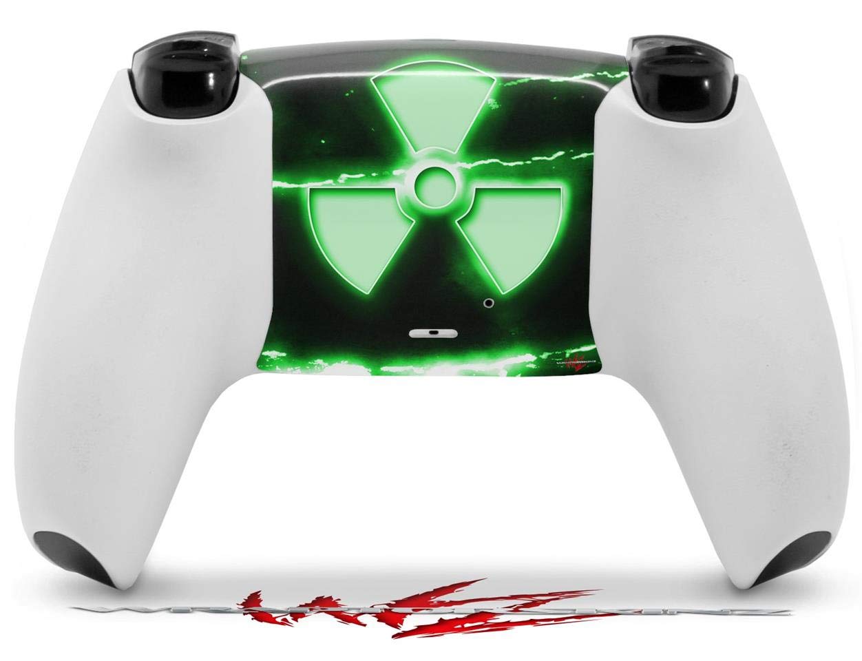 Sony PS5 DualSense Skin Wrap - Radioactive Green for Gaming Protection