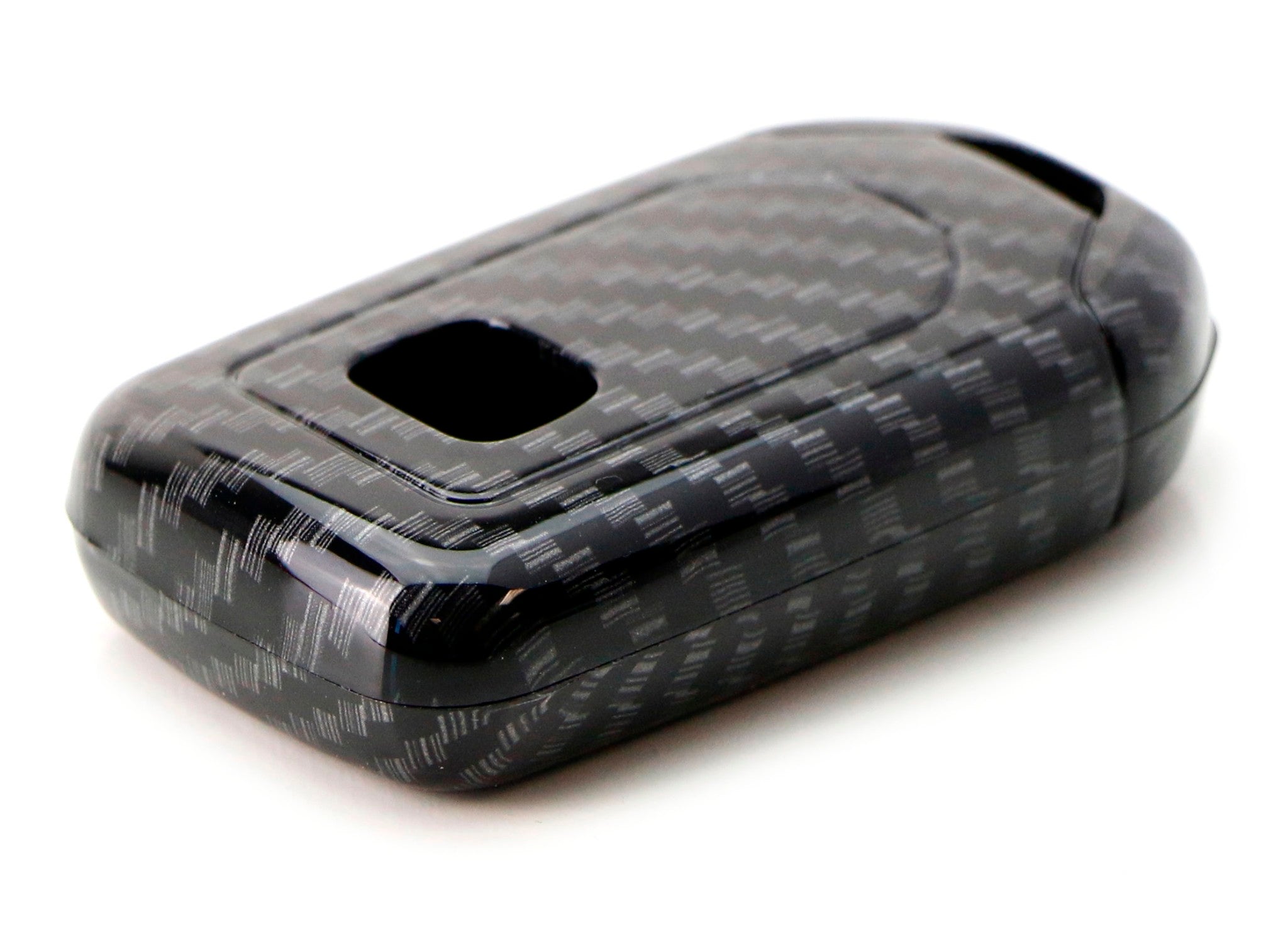 Premium Carbon Fiber Key Fob Cover Replacement for Honda Accord, Crosstour, CR-V, HR-V, FIT - Durable & Stylish Car Remote Shell Protector for Everyday Use