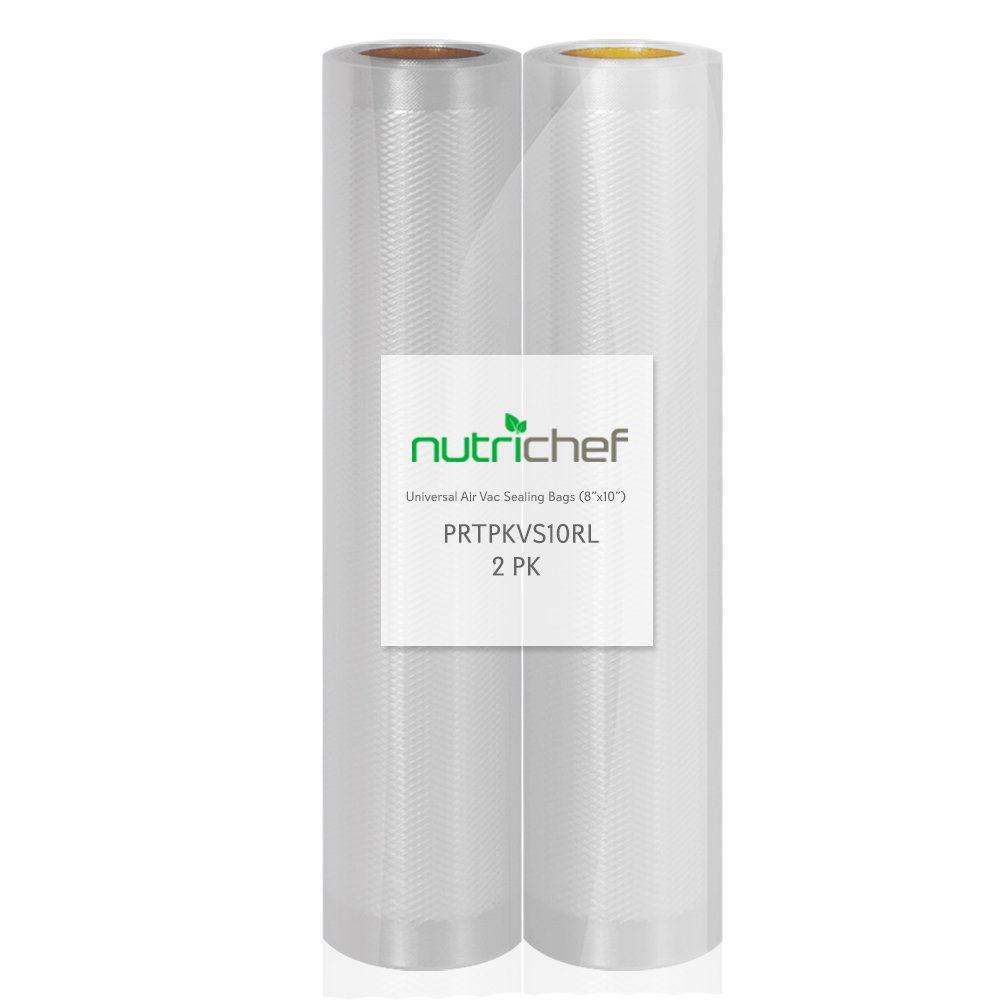 NutriChef Premium Vacuum Sealer Rolls - 8