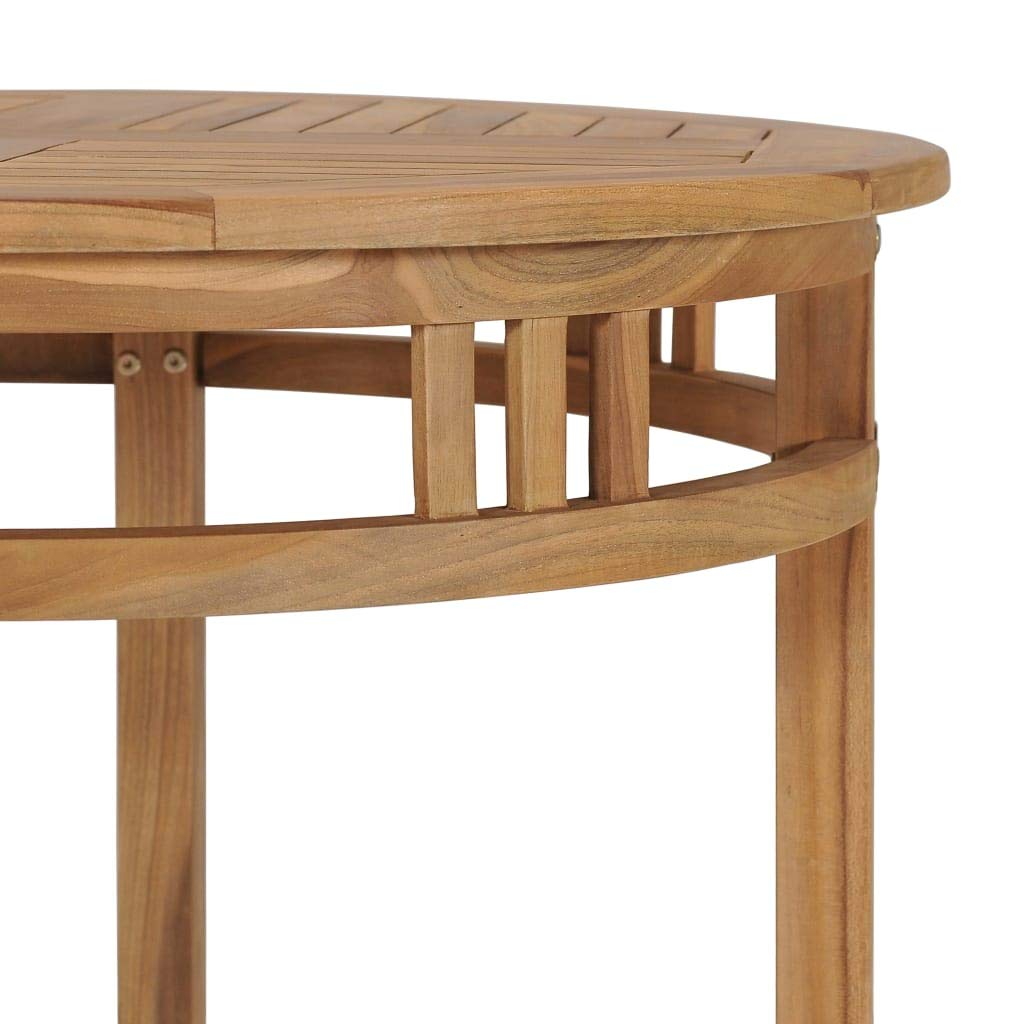 Solid Teak Wood Dining Table & Coffee Table - 31.5