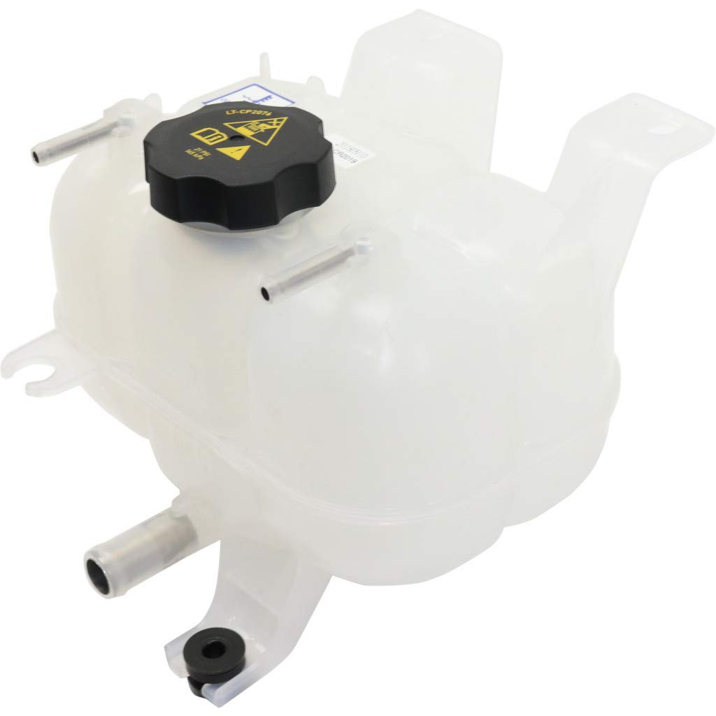 Chrysler Pacifica Coolant Reservoir 2017 2018 2019 Replacement with Cap - OEM CH3014169, 68217323AA-PFM, 68249136AA - Perfect for Engine Cooling System Maintenance & Repair
