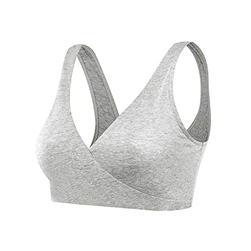 Comfortable Maternity Bras for Women - Soft Nursing & Pregnancy Support - Plain Color Tops for Everyday Wear - Perfect for Breastfeeding Moms & Expecting Mothers
