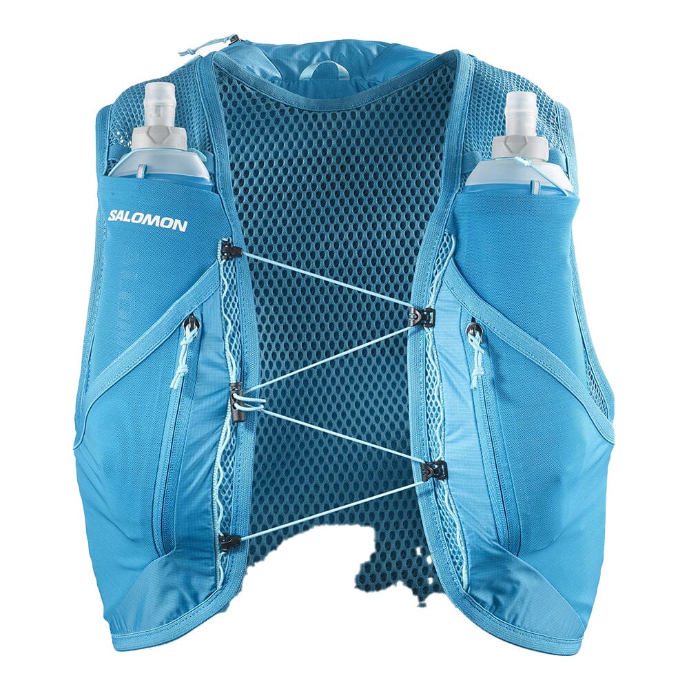 Salomon Women's Active Skin 12 Hydration Vest Set - Lightweight Running Pack for Trail Runners & Hikers - Perfect for Long Distance Running, Marathon Training & Outdoor Adventures
