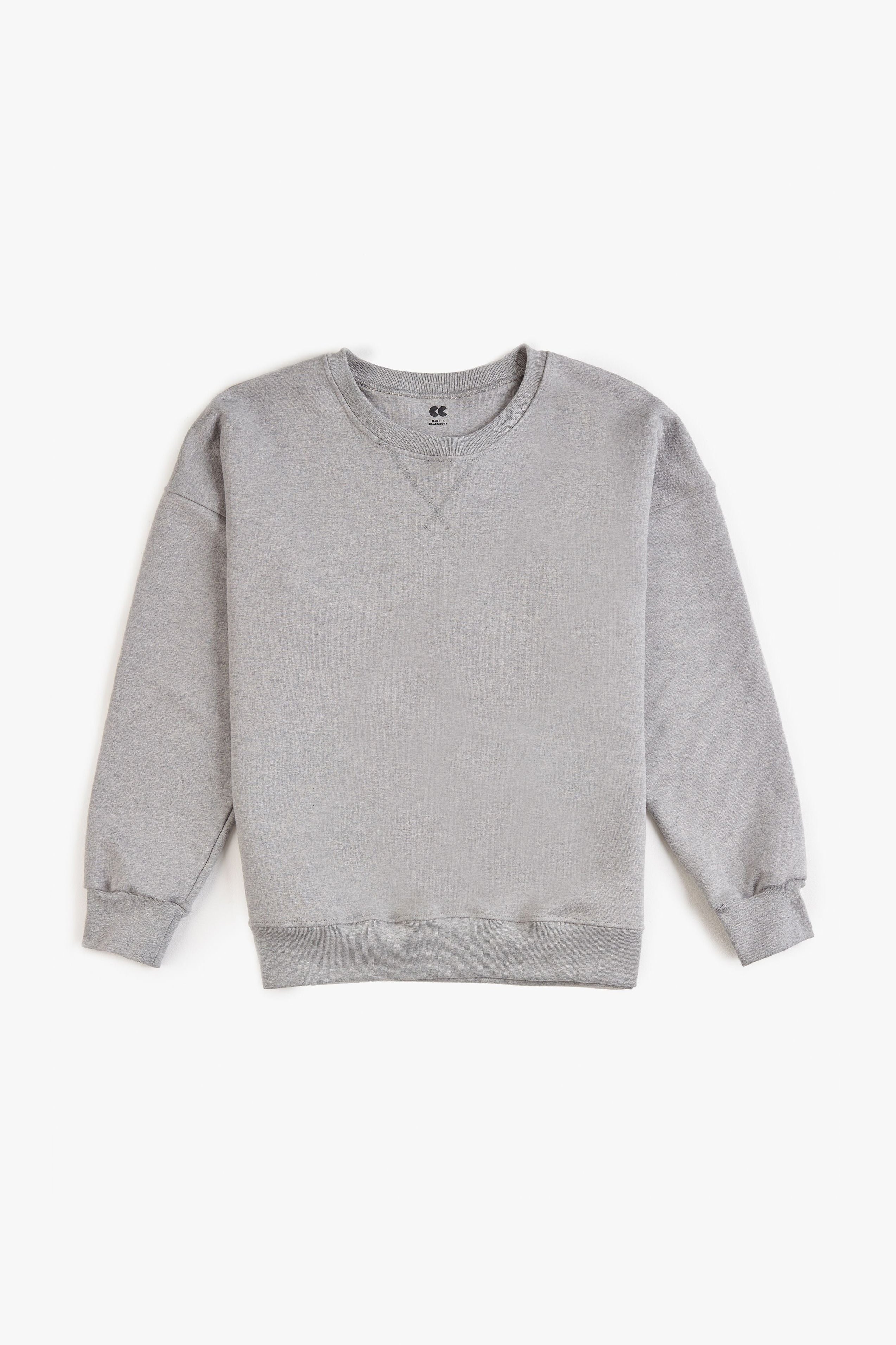 Heritage Men's Grey Sweatshirt - Comfortable & Stylish Pullover for Casual Wear, Outdoor Activities & Layering