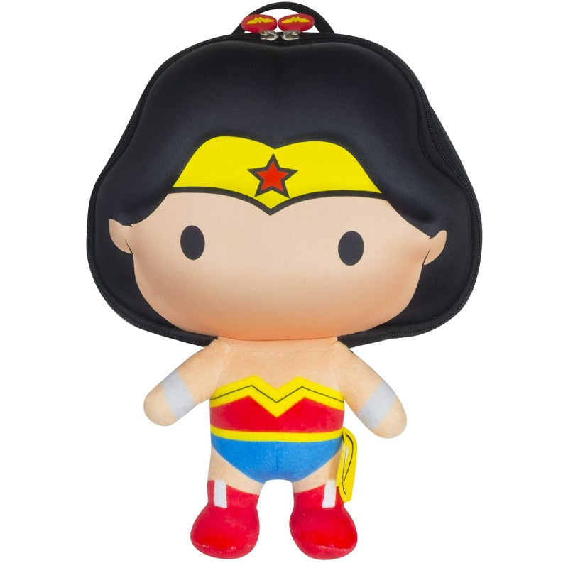 Wonder Woman Kids Backpack - EVA Material Lightweight School Bag for Girls (91105W) - Perfect for School, Travel & Superhero Adventures