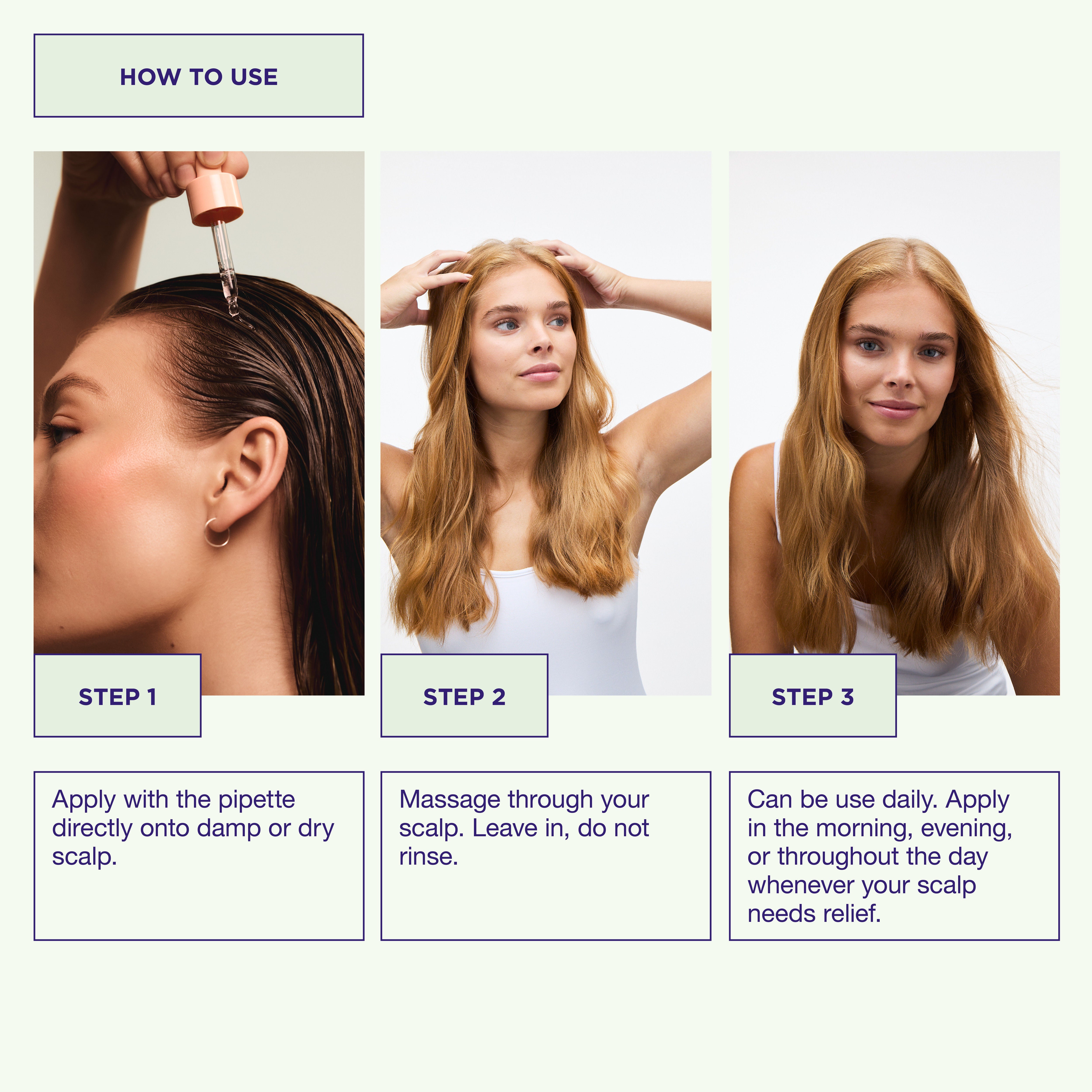 Healing & Soothing Hair Serum for Dry, Damaged Scalp - Promotes Hair Growth & Repair | Perfect for Daily Use & Post-Treatment Care