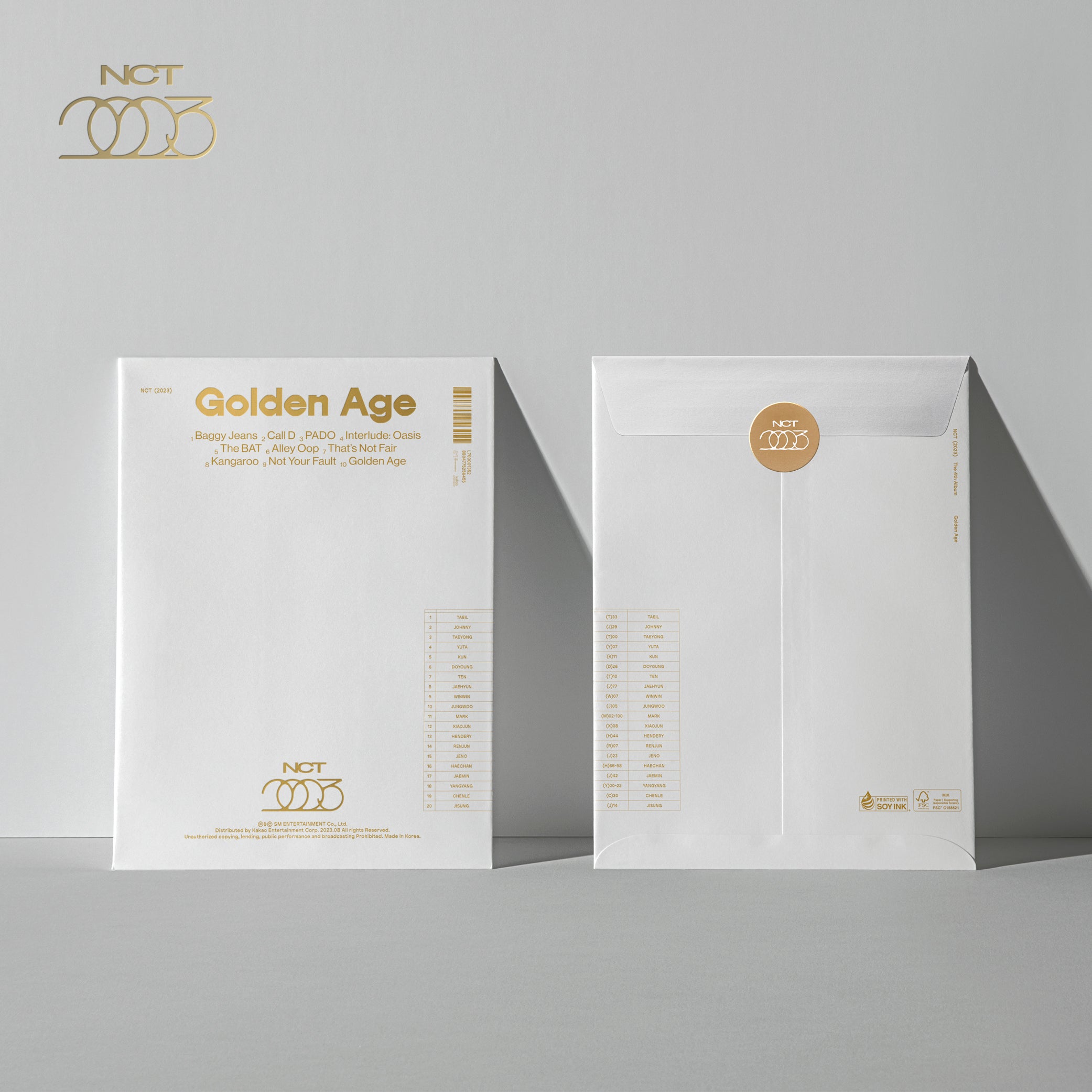 NCT 4TH ALBUM 'GOLDEN AGE' - K-Pop Music CD + Exclusive Photobook | Perfect for K-Pop Fans, Collectors & Gift Giving