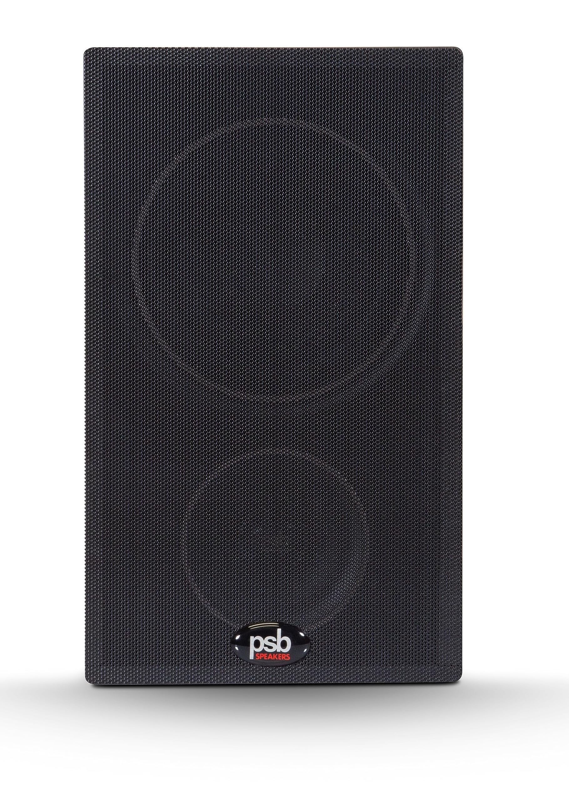 PSB Speakers Alpha P3 Passive Compact Bookshelf Speakers - High-Quality Audio for Home Theater, Studio, and Office (Black Ash, Pair)