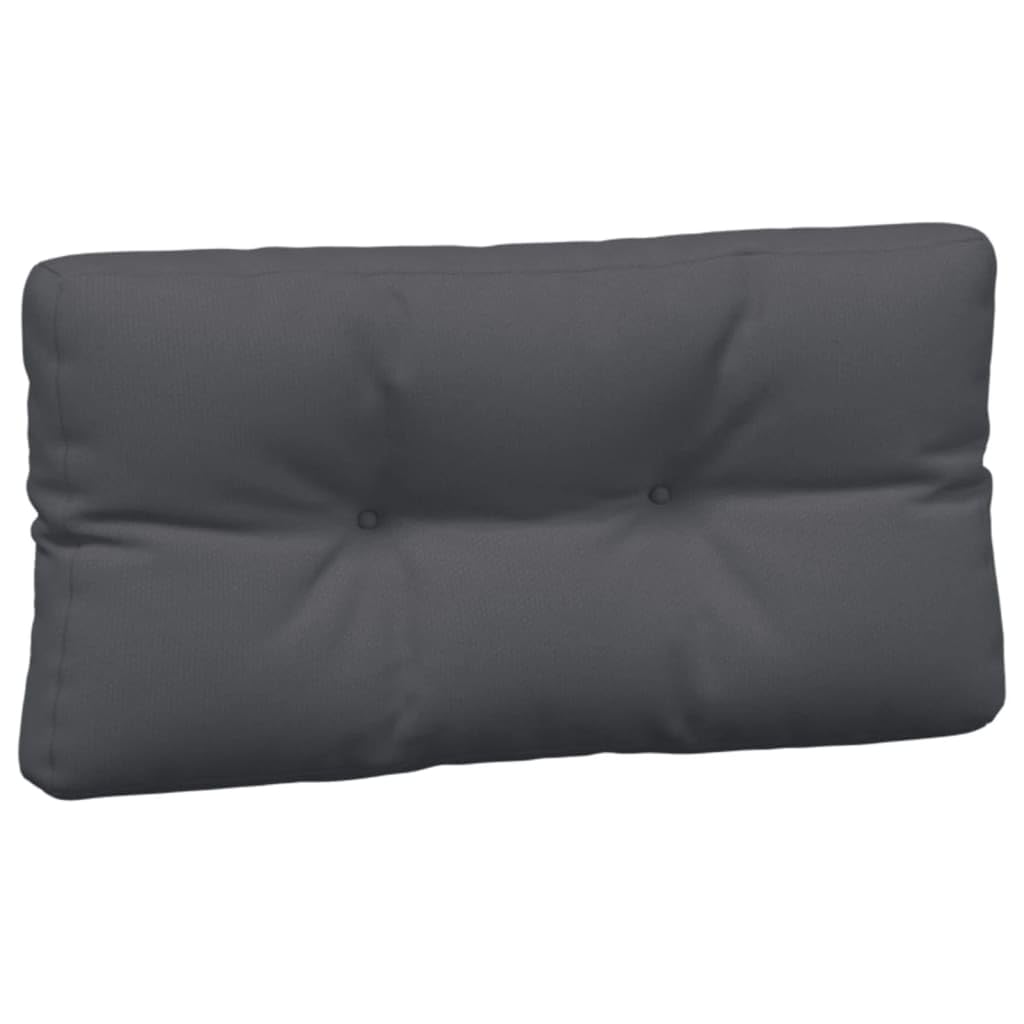 vidaXL 3-Piece Water Repellent Outdoor Chair Cushion Set - Durable Patio Furniture Seat Cushions for Garden, Deck & Poolside (Anthracite Fabric) | Perfect for Lounging, Entertaining & Outdoor Relaxation