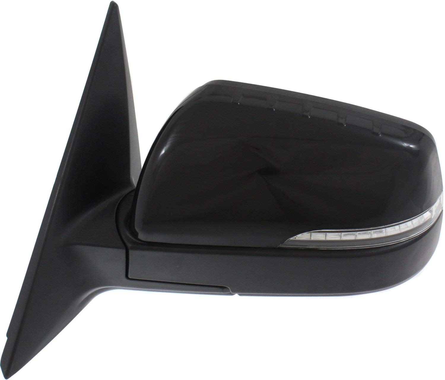 Power Heated Side Mirrors with Turn Signal for Kia Soul 2012-2013 - Driver & Passenger Side, Paintable - Perfect for Winter Driving & Enhanced Safety