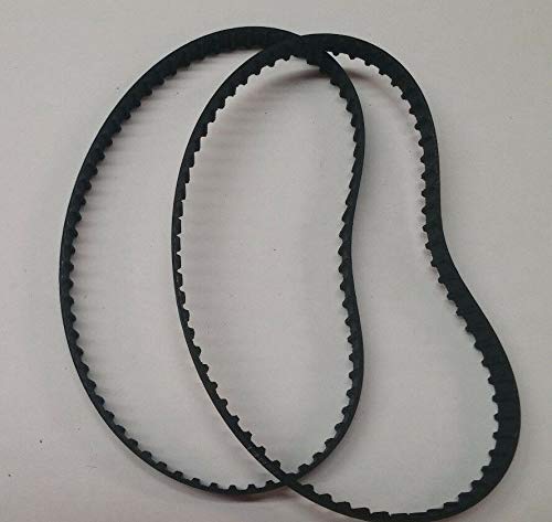 2 Pack 140XL037 Timing Belts - 70 Teeth, 14