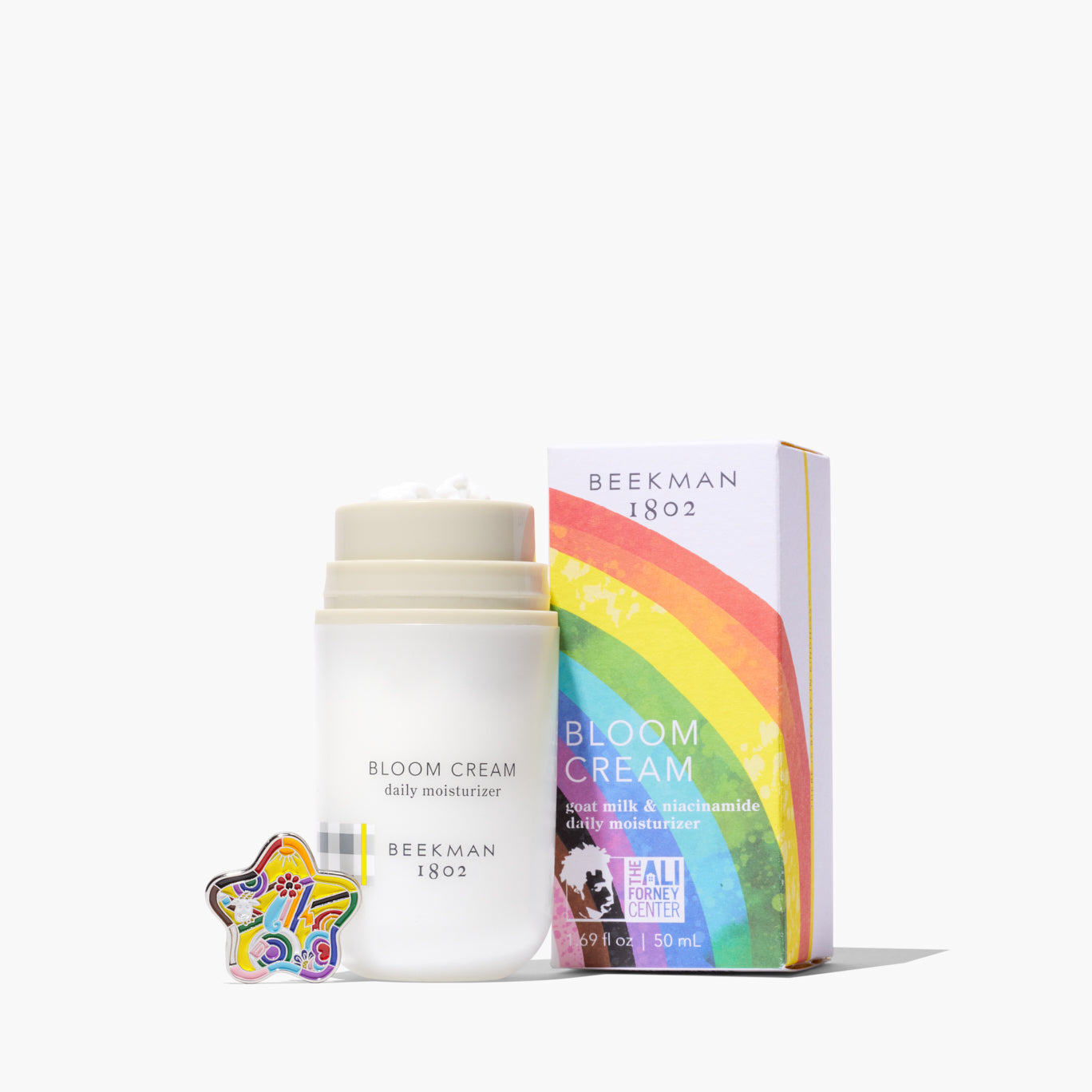 2025 Limited Edition Pride Bloom Cream Face Moisturizer - Hydrating & Brightening Skincare for Dry & Sensitive Skin - Perfect for Daily Use & Special Occasions