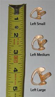 Custom Flexible Open Ear Inserts for Hearing Aids - Comfortable Semi-Custom Ear Molds for Music, Sports & Daily Use
