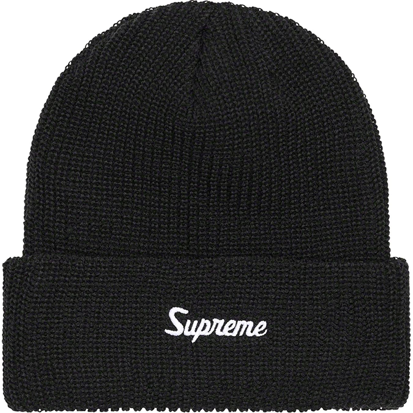 Supreme Loose Gauge Knit Beanie Hat for Men & Women - Soft Winter Warm Skull Cap - Perfect for Cold Weather, Outdoor Activities & Street Fashion