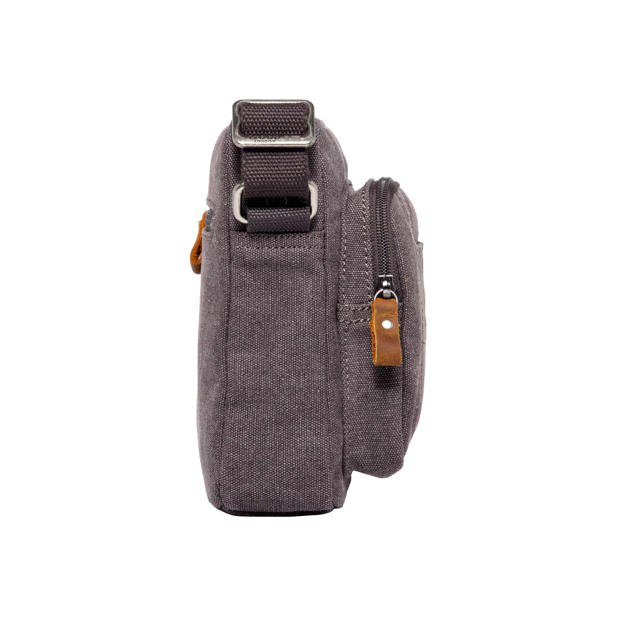 Troop London Classic Canvas Crossbody Bag for Women & Men - Stylish & Durable Shoulder Bag for Travel, Work & Everyday Use