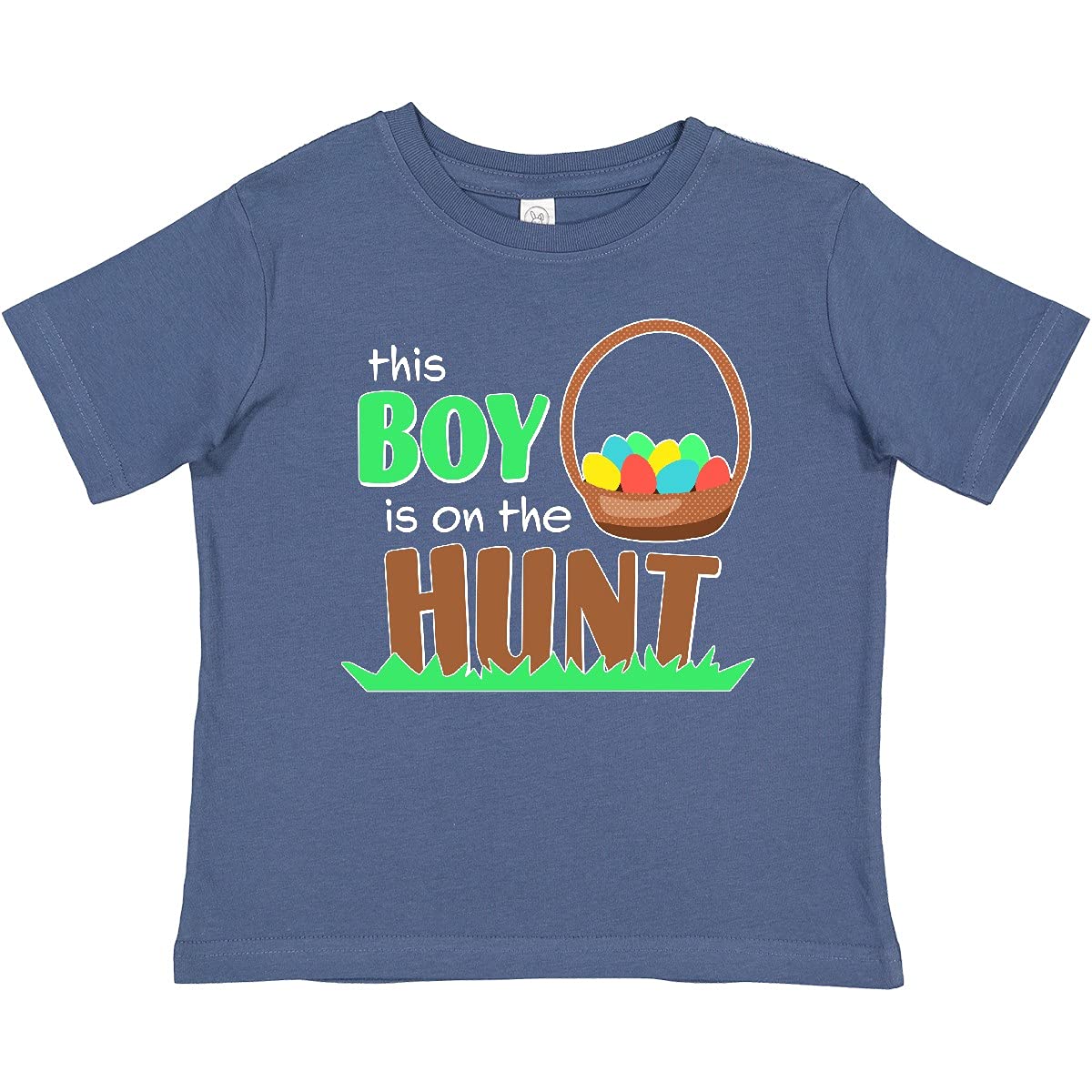 Easter Eggs Baby T-Shirt - Hunting Design for Boys