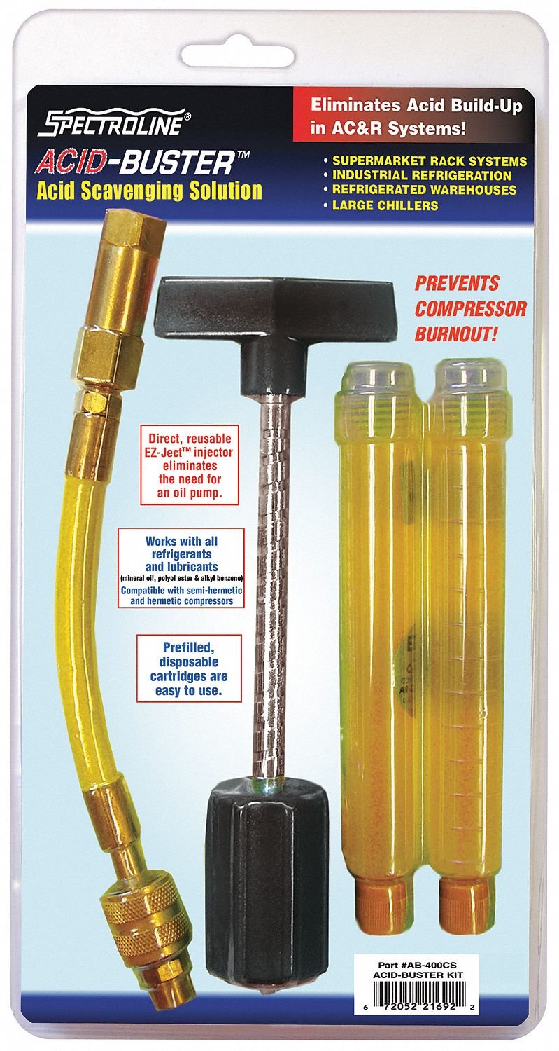 Acid Scavenger Treatment Pack (2) 0.52 oz - Metal Surface Rust Remover & Corrosion Protection for Automotive Parts, Tools & Industrial Equipment
