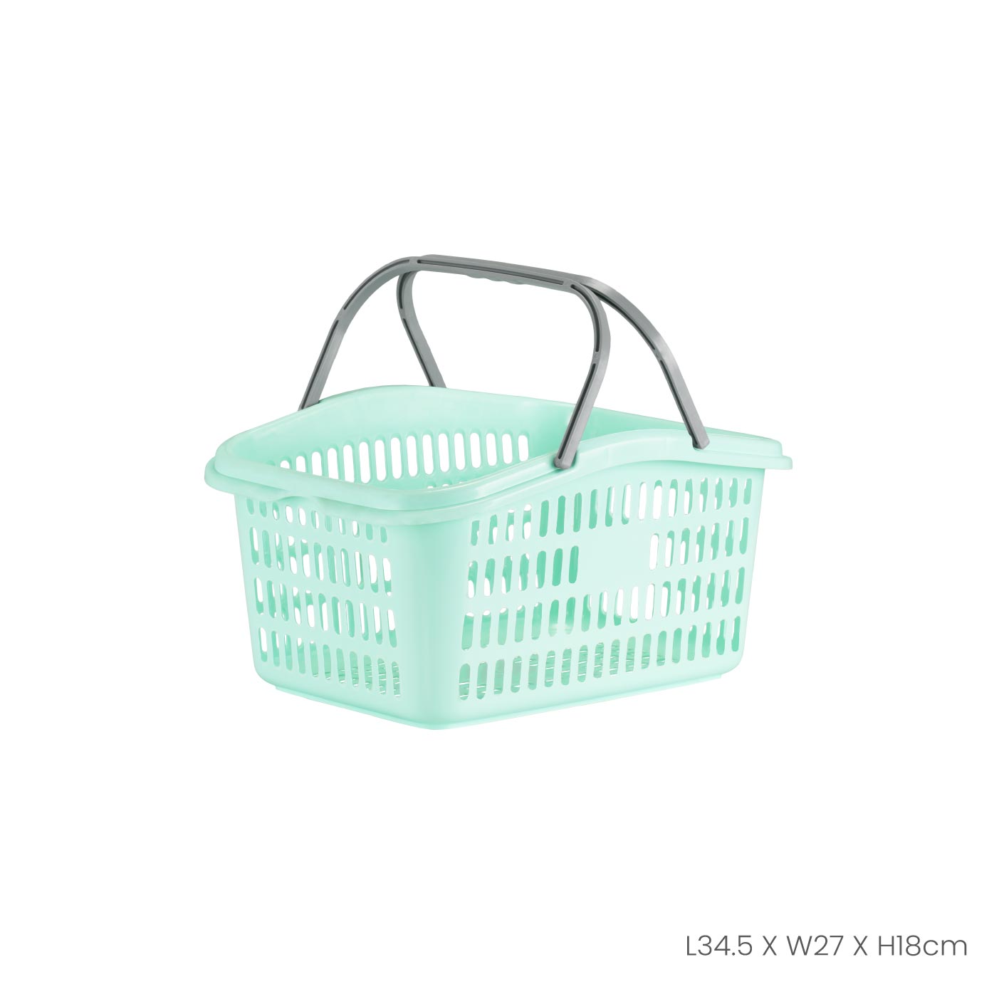 MANPI M.P. Handy Basket - Foldable Storage Organizer with Handle, Multi-Purpose Laundry Basket for Home, Office, Dorm & Travel (Model 1723) - Perfect for Clothes, Toys, Groceries & Organization