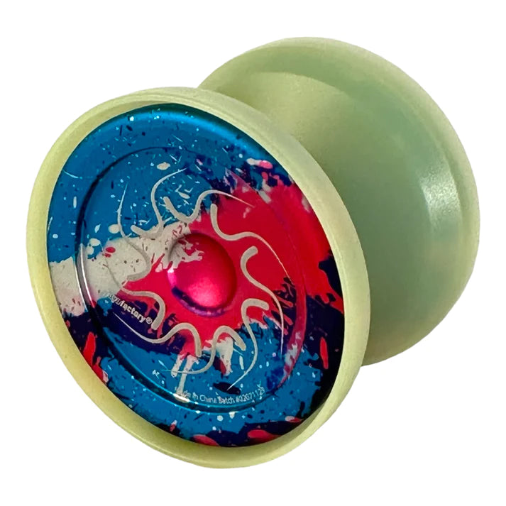 YoYoFactory Nine Dragons Professional Yo-Yo - High Performance Metal Yo-Yo for Advanced Players - Perfect for Yo-Yo Tricks, Competitions & Street Performance