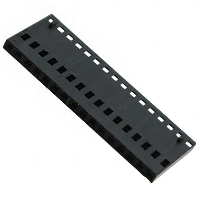 16-Pin MTE Housing Connector SR Rib .100