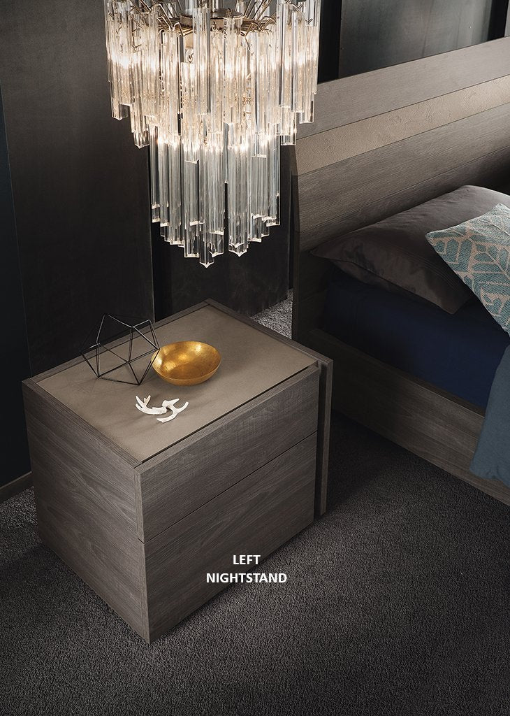 ALF NIZZA Luxury Bedroom Furniture Set - Modern Bed Frame, Nightstand & Dresser Collection for Master Bedroom Decor | Perfect for Home, Apartment & Guest Room