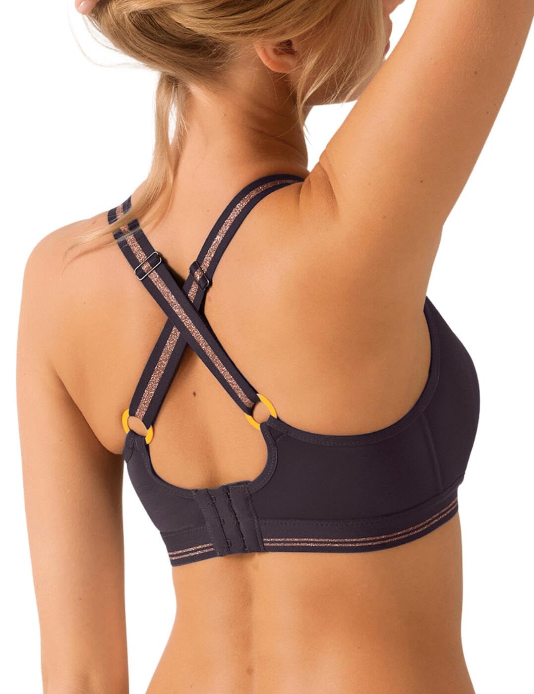 Empreinte Women's 07200 Initiale Spacer Foam Underwire Sports Bra - High Support Workout Bra for Running, Yoga & Gym - Moisture-Wicking & Breathable Activewear