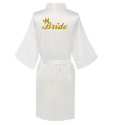 Elegant White Wedding Nightgowns & Letter Robes - Perfect for Bridal Showers, Honeymoon Getaways and Romantic Evenings
