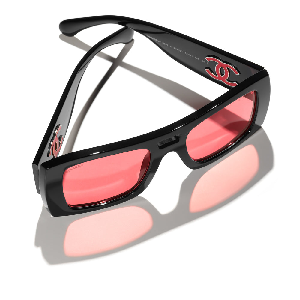 Chanel 5539 Sunglasses - Luxury Designer Shades for Women - UV Protection & Fashion Statement - Perfect for Beach, Driving & Outdoor Activities