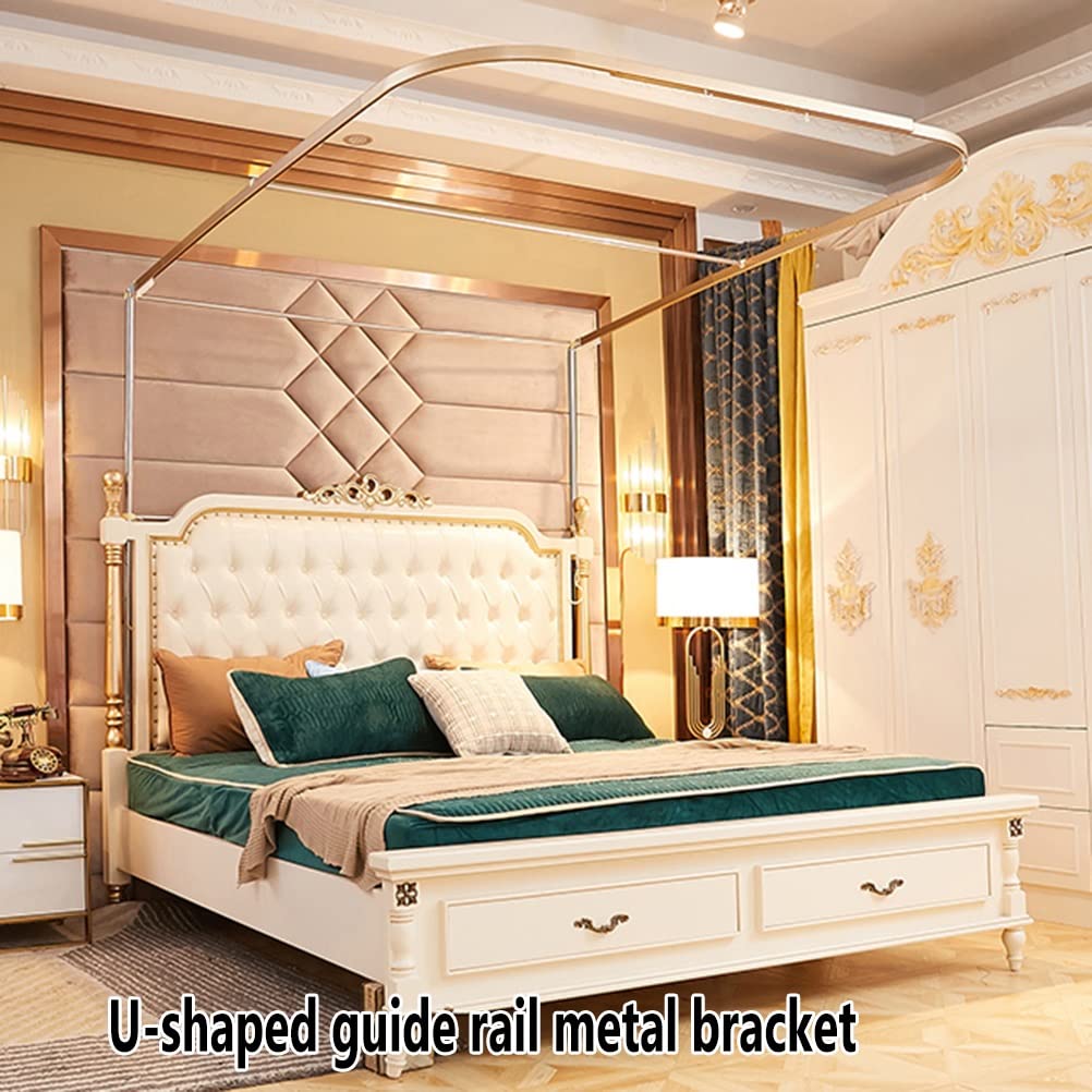 Romantic Pink Bed Canopy Mosquito Net for Single, Double & King Beds - 120X200CM Metal Frame Summer Bed Curtain for Bedroom Decor | Perfect for Outdoor Camping, Boho Bedroom & Wedding Decorations