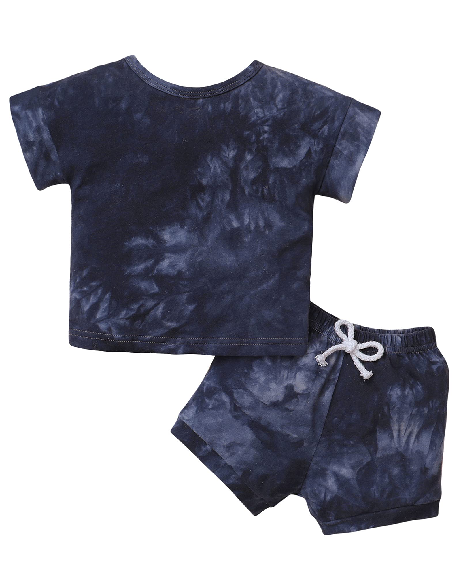 Mioglrie Toddler Baby Boy Clothes Set - Cute Summer Tops & Shorts Outfits for Playtime, Beach & Outdoor Activities