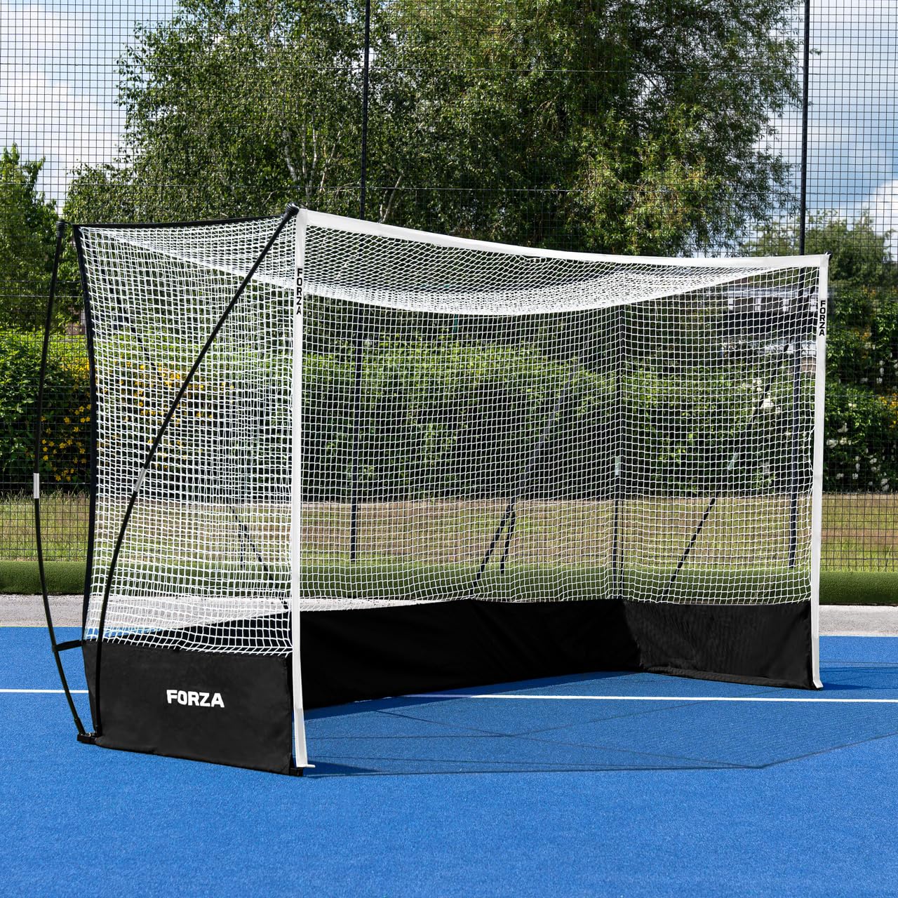 FORZA ProFlex Field Hockey Goals - 3 Size Options (8x4ft, 9.8x6ft, 12x7ft) | Pop-Up Design, Ultra-Portable & Lightweight | Perfect for Schools, Clubs, Backyard Practice & Training Drills