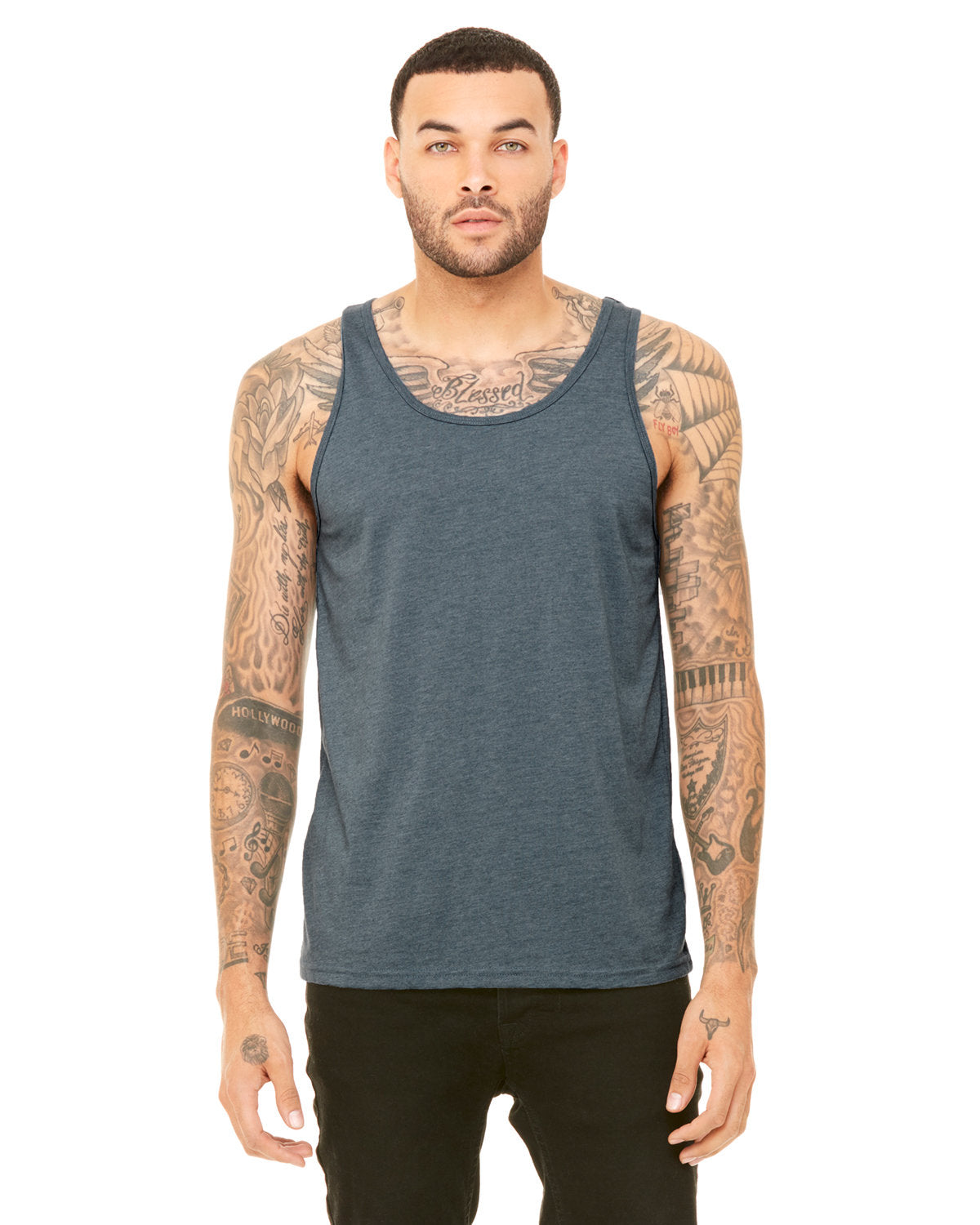 Bella + Canvas 3480 Unisex Jersey Tank Top - Soft Cotton Spaghetti Strap Casual Wear for Men & Women | Perfect for Summer, Gym, Layering & Everyday Comfort