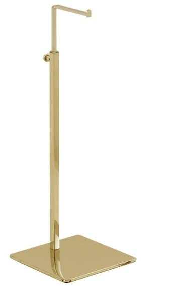 Adjustable Metal Handbag Rack Stand - Purse Hook & Display Organizer with Mirror for Closet, Retail Store, or Bedroom Decor