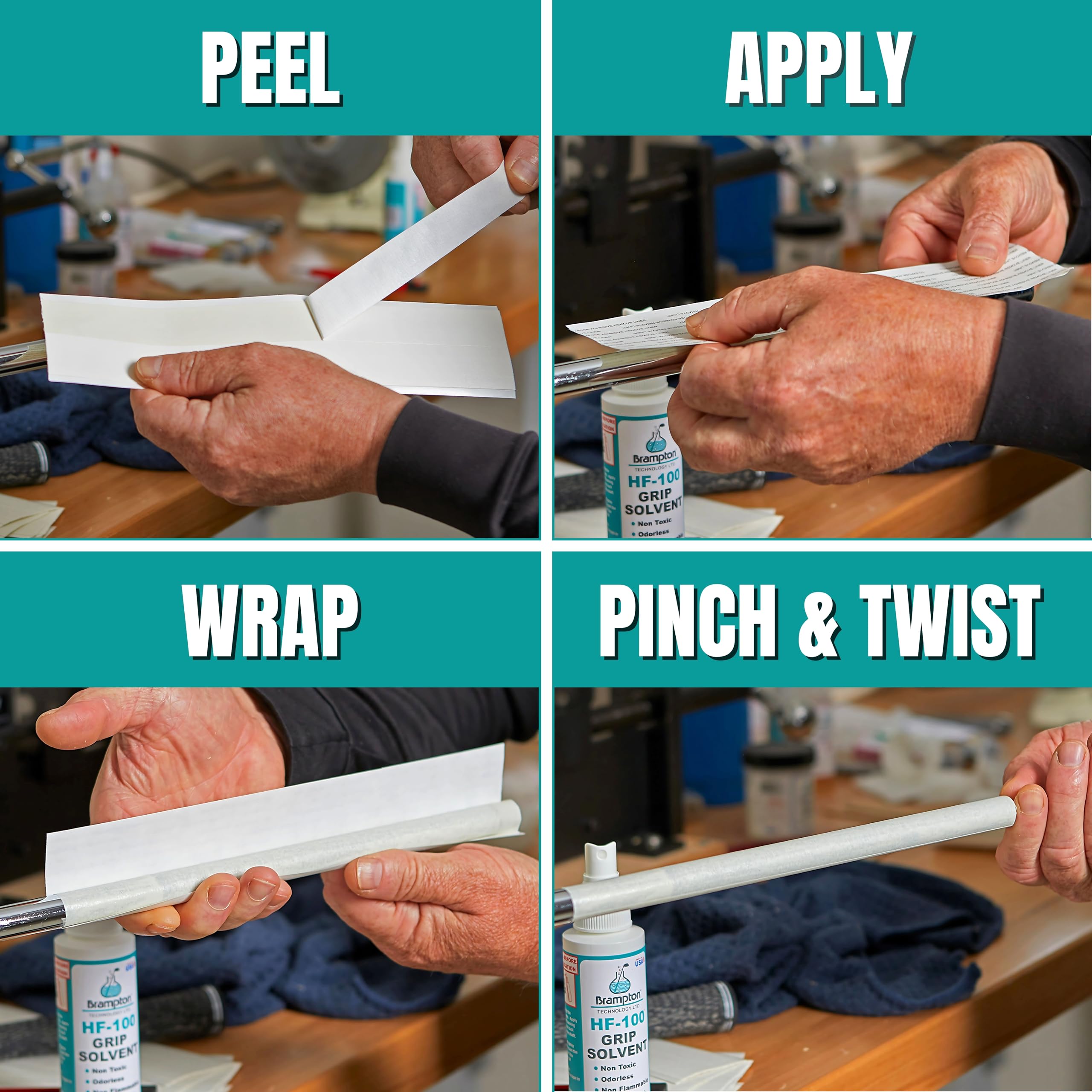 Premium Golf Grip Kit for Club Regripping - 15 High-Quality 2