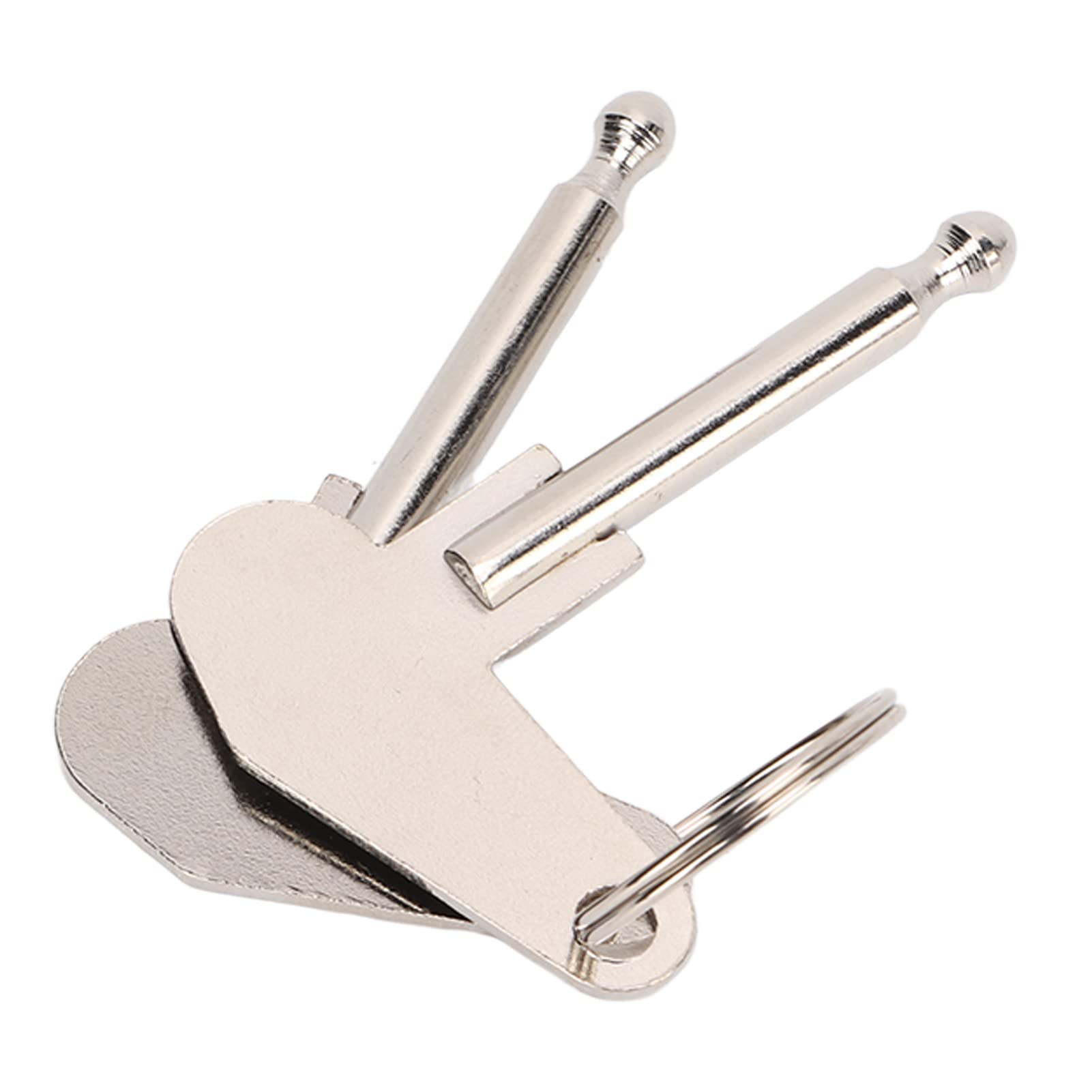 Raguso High Precision Solid Metal Tractor Ignition Key - 2 Pack Vintage Style Replacement Keys for Excavators, Trucks & Heavy Equipment | Durable Construction for Smooth Engine Start in Construction, Farming & Industrial Applications