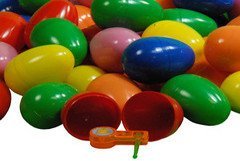 500-Piece Easter Egg Assortment with Toys, Stickers & Temporary Tattoos - Bulk Party Favors for Easter Egg Hunts, Classroom Rewards & Birthday Celebrations
