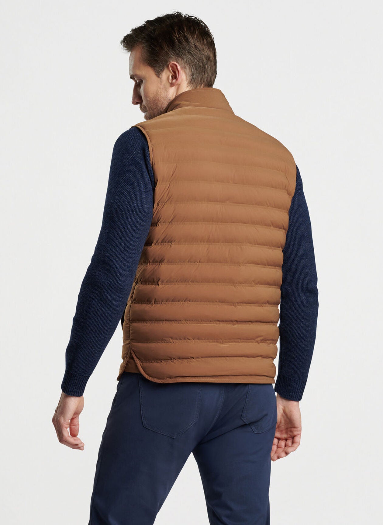 PETER MILLAR REGENT VEST | Premium Men's Quilted Vest for Outdoor & Casual Wear | Lightweight Insulated Jacket for Golf, Hiking & Fall Fashion