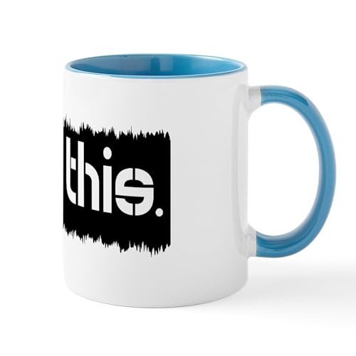 White/Blue Inside - I Got This Mug