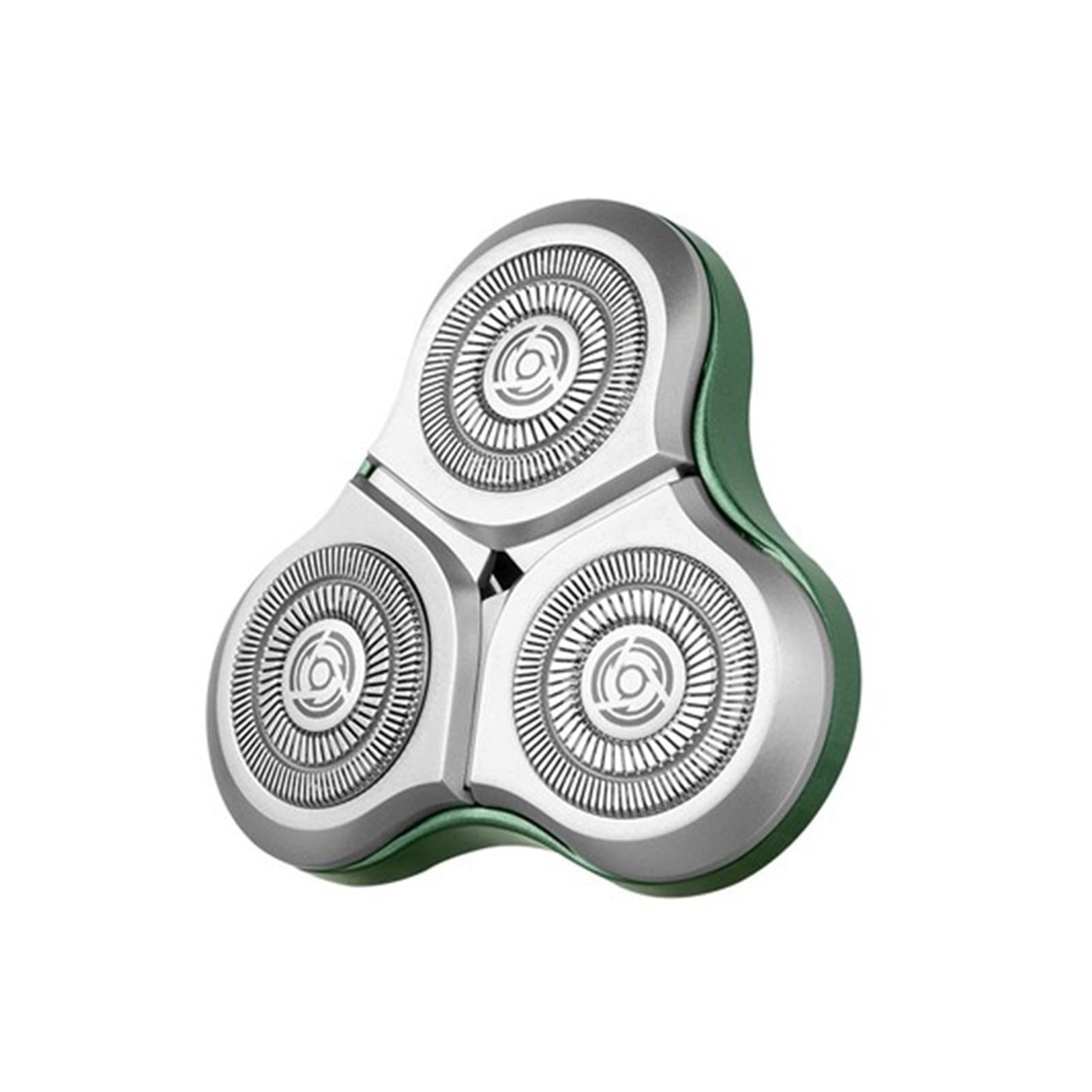 SOOCAS S3 S5 Replacement Shaver Heads - Electric Razor Blades for Men, Compatible with SOOCAS S3 & S5 Shavers, Green Color - Perfect for Travel, Home & Daily Grooming