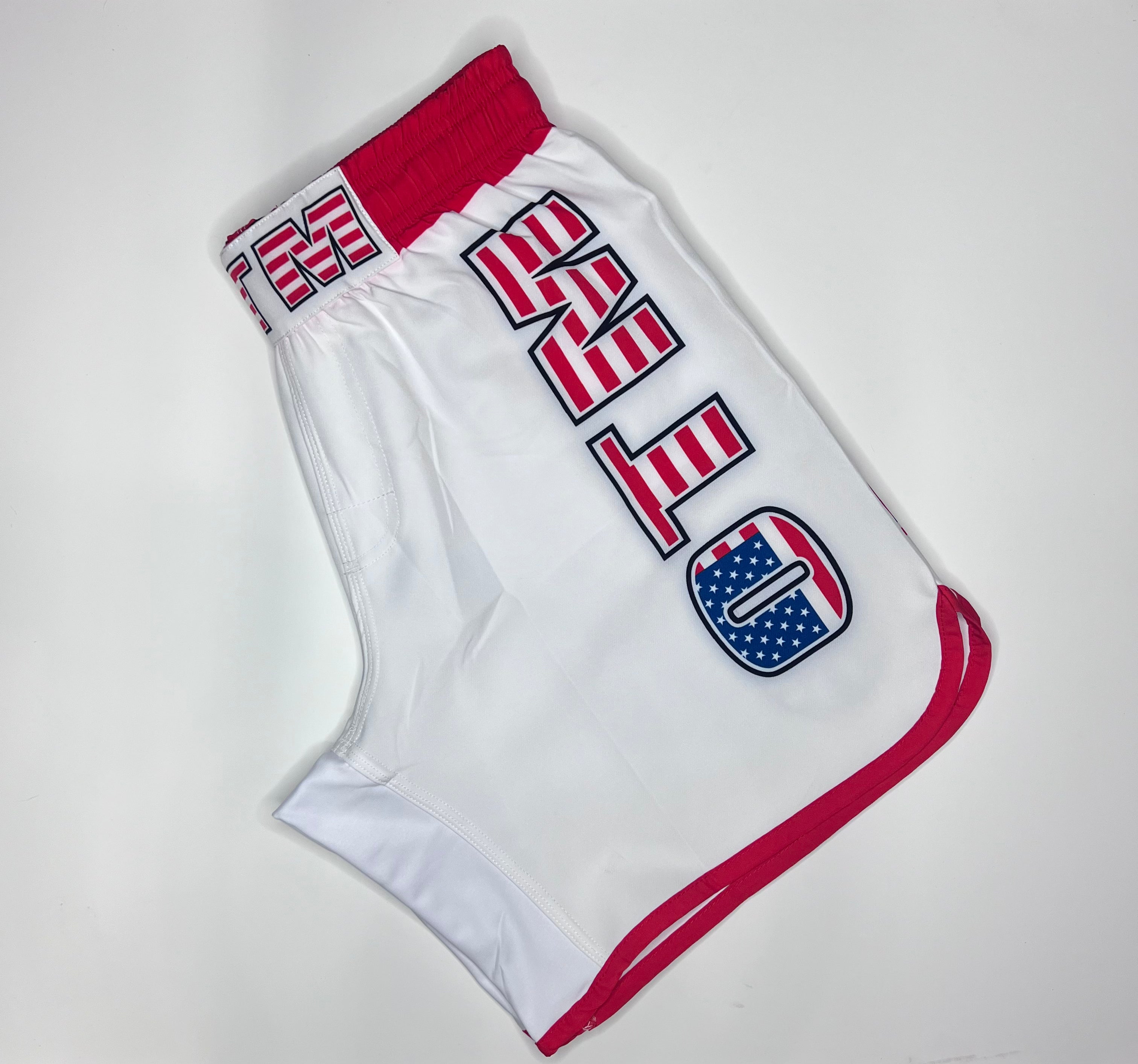 OTM USA Fight Shorts - Premium MMA & Boxing Shorts for Training & Competition | Durable & Comfortable Fightwear for Men & Women
