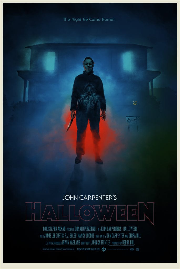 Halloween Poster - Spooky Decor for Home, Office & Party | Scary Wall Art for Halloween Decorations