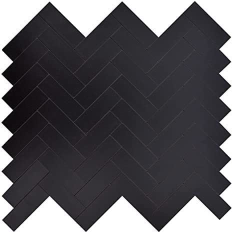 Black Herringbone