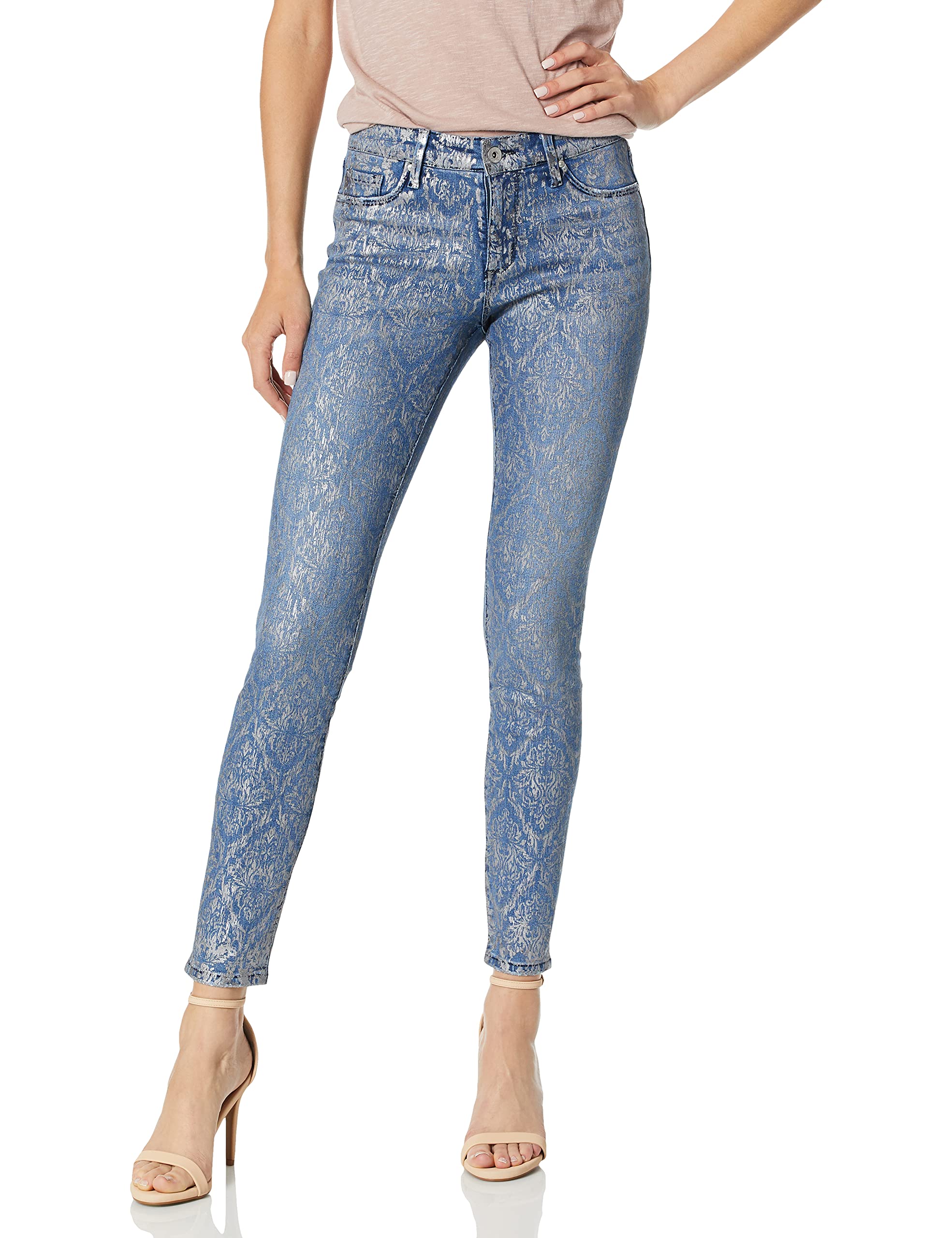 Jessica Simpson Women's Kiss Me Skinny Jeans - High Waist Stretch Denim Pants for Women | Perfect for Casual Wear, Date Nights & Office Outfits