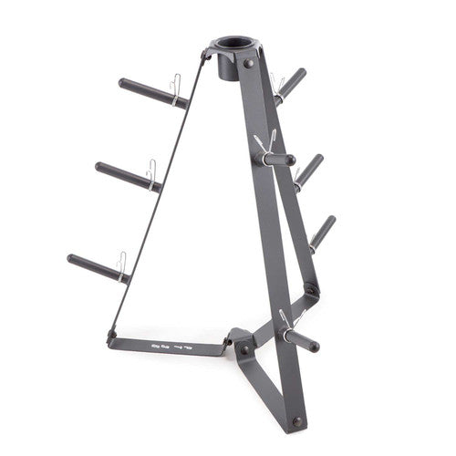 Marcy PT 36 Standard Weight Plate Tree - Olympic Barbell Plate Storage Rack for Home Gym & Fitness Training