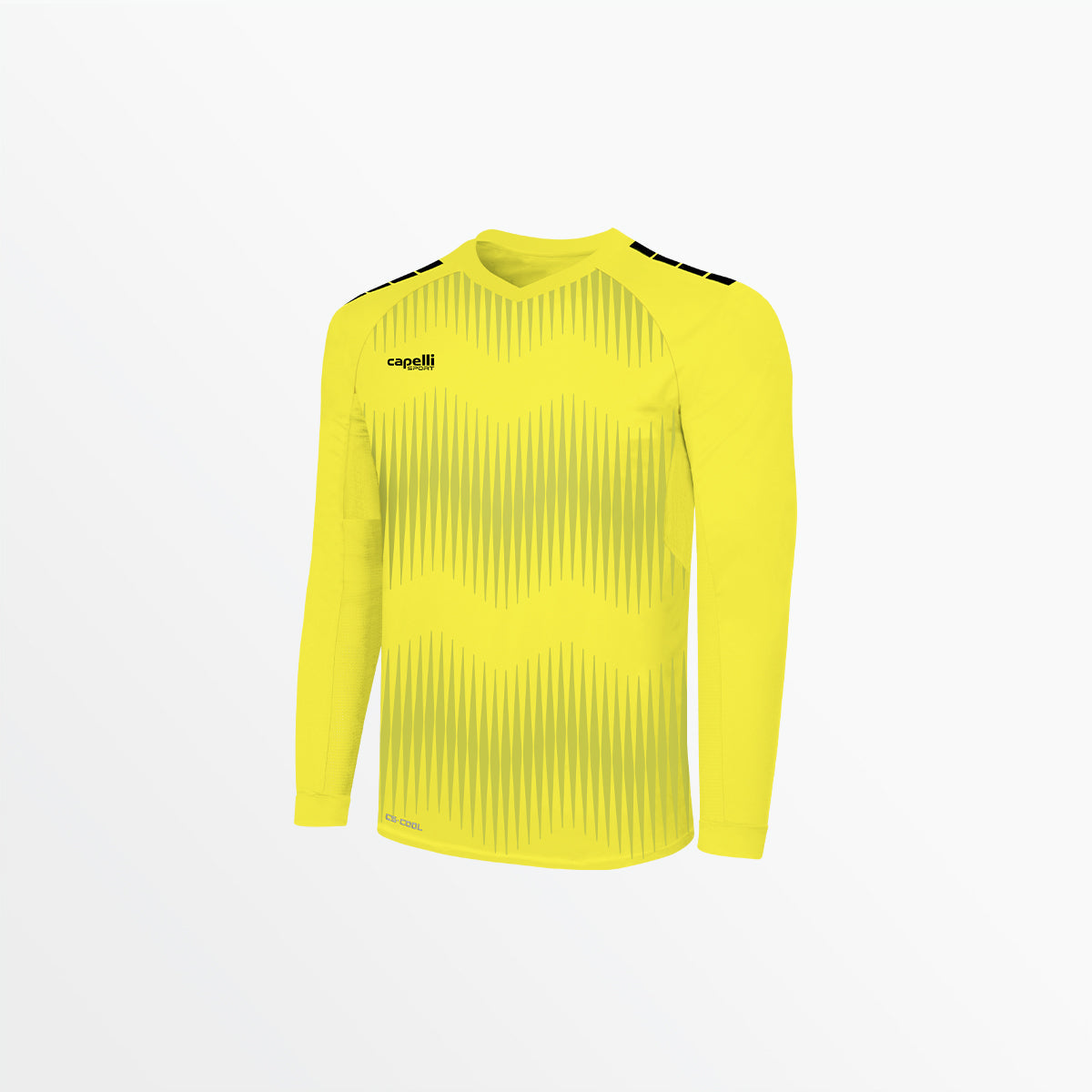 Youth Madison Static II Long Sleeve Goalkeeper Jersey with Padding - Professional Soccer Training & Match Performance for Goalkeepers