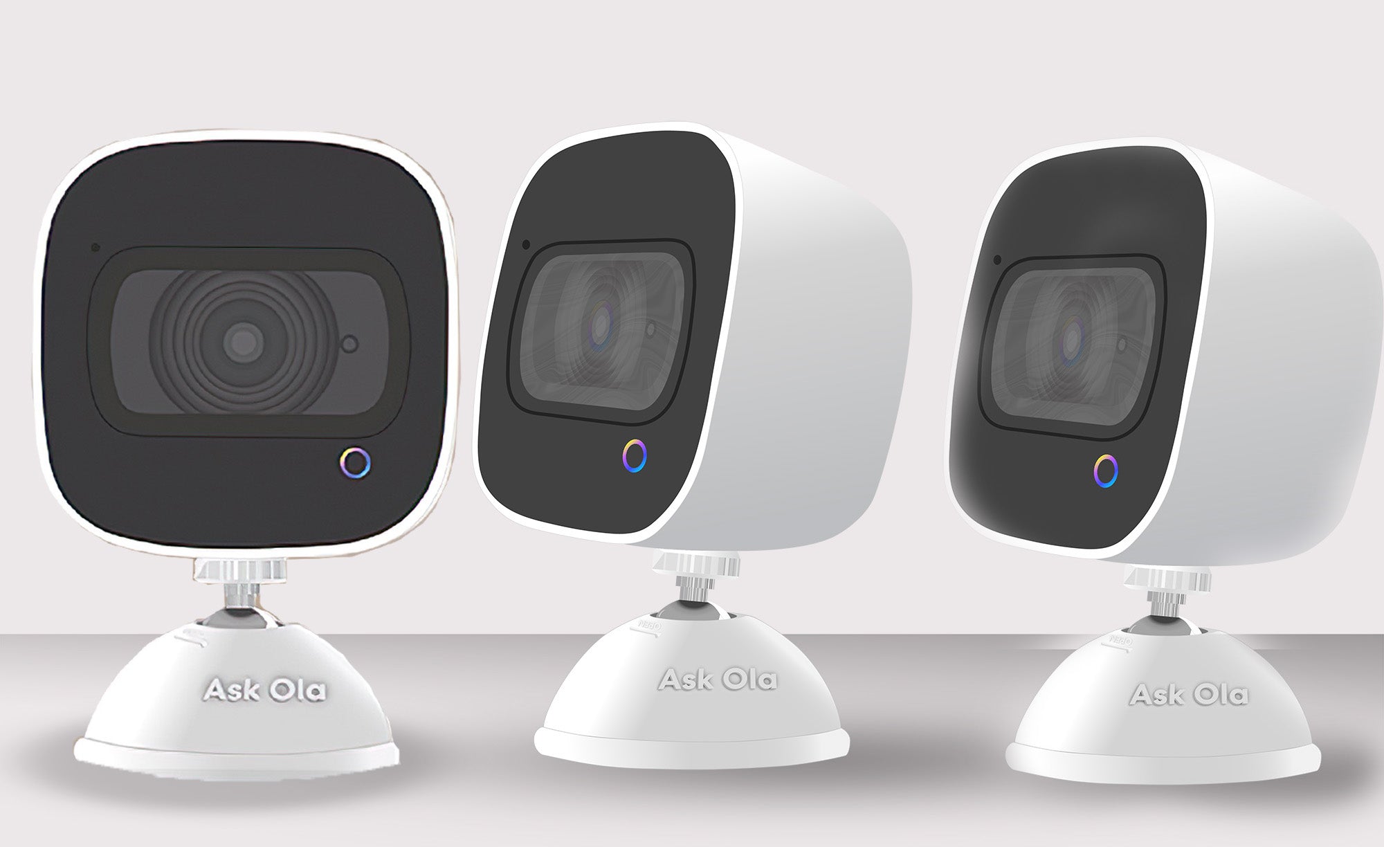Ola Smart Talking Security Camera - 1080P HD WiFi Indoor/Outdoor Surveillance with 2-Way Audio, Night Vision & Motion Detection - Ideal for Home, Office & Baby Monitoring